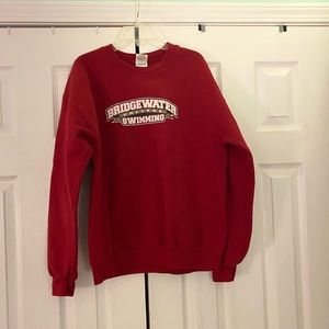 bridgewater college swimming sweatshirt